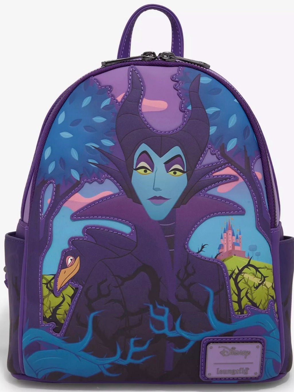 Loungefly Disney Sleeping Beauty Maleficent Mini Backpack Nwt